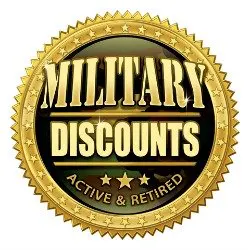 military discount